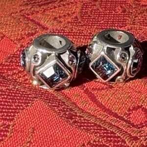 Brighton Blue Crystal Beads